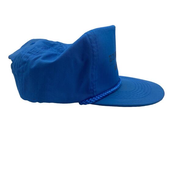 Vintage Rope Hat Ted Co Blaze King Stove Dealer La Grande Oregon SnapBack Blue - Picture 7 of 14